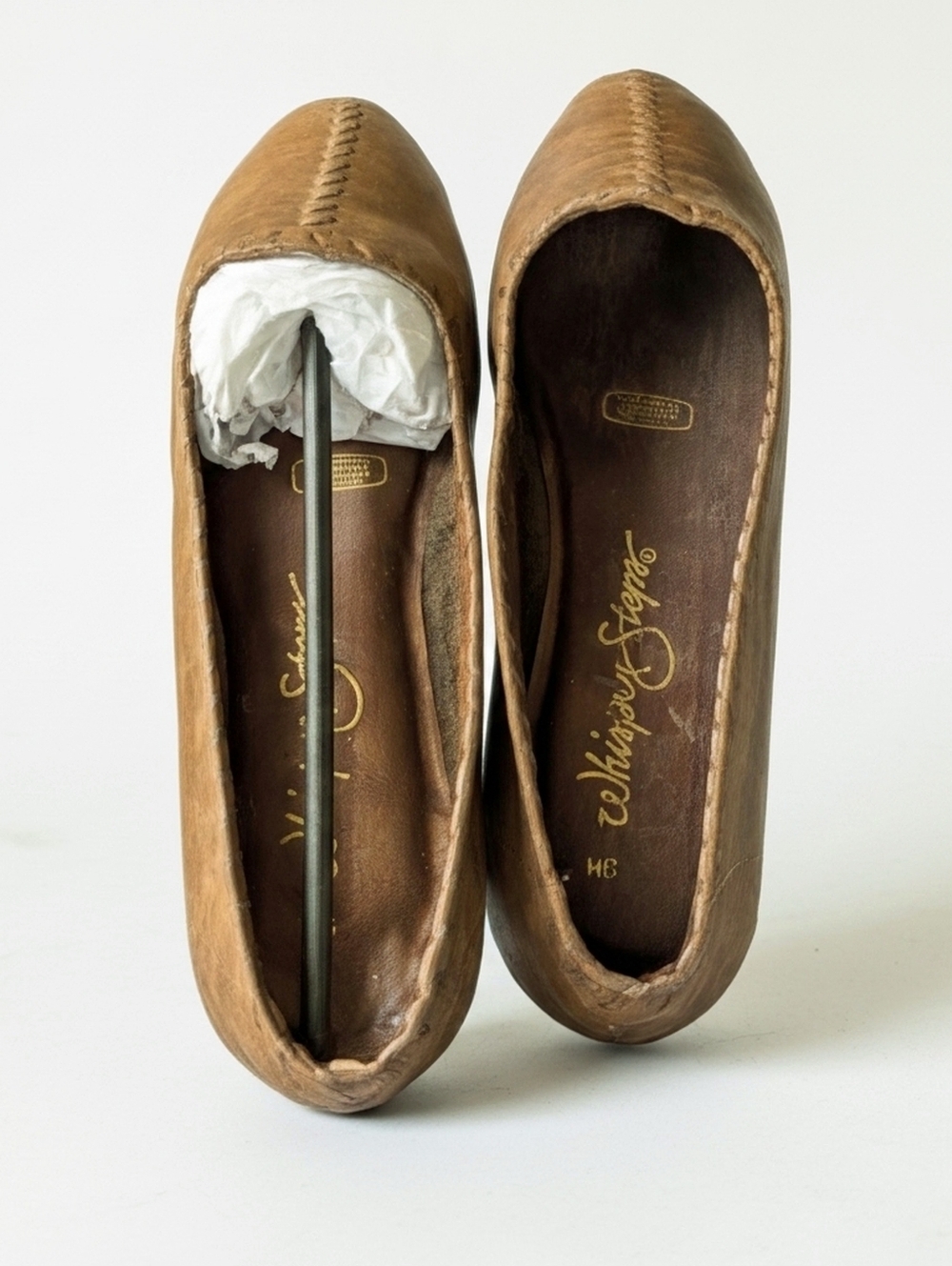 Vintage Leather Loafers, Never Worn! - Picture 2 of 3
